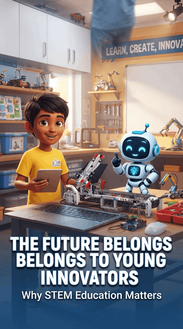 The Future Belongs to Young Innovators: Why STEM Education Matters